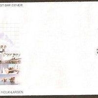 India 2008 Henning Holck Larsen Industrialist Steel Bridge Phila-2359 FDC