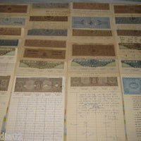 India Fiscal 25 Different QV to KGVI FOR COPIES Stamp Paper Fine Condition