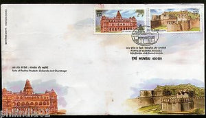 India 2002 Forts of Andhra Pradesh Golconda & Chandrogiri Phila-1949a FDC