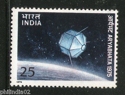 India 1975 Aryabhatta Satelite Phila-637 MNH