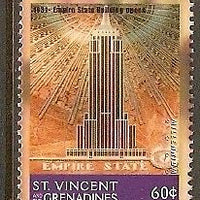 St. Vincent 1999 Millennium - Empire States Building Opens in1931 Sc 2741c MNH # 3152