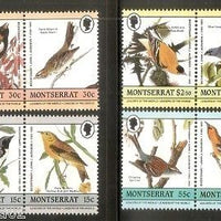 Montserrat 1985 John J Audubon's Birds Paintings 8v MNH # 1977