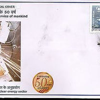 India 2009 50 Years of Laser in the Service of Mankind Science Special Cover