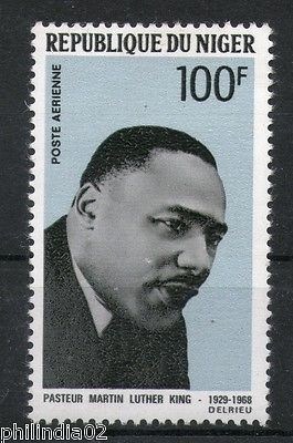Niger 1968 Martin Luther King Nobel Prize Winner Non-Violence Sc C96 MNH # 1981