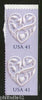 USA - United States of America 2007 Hearts Pair Self-Adhesive MNH