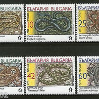 Bulgaria 1989 Snakes Reptiles Fauna Sc 3491-96 MNH # 3247