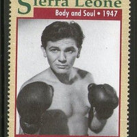 Sierra Leone 1993 Body & Soul - John Garfield Sc 1610c Boxing Movies Stars  MNH