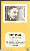 India 1969 Dr. Martin Luther King Phila-482 Cancelled Folder