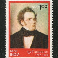 India 1978 Franz Peter Schubert 1v Phila - 781 MNH