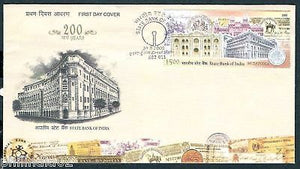 India 2005 State Bank of India  Phila-2134 FDC