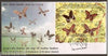 India 2008 Butterflies Insect Moth Phila-2340 M/s on FDC