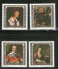 Liechtenstein 1982 Paintings by Bernhard Strigel Sc 747-50 MNH # 3740