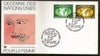 United Nations - Vienna 1980 UN Decade for Women Womens Year Emblem Map FDC # 25 - Phil India Stamps