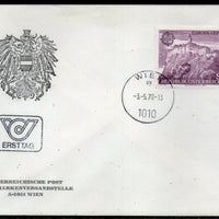 Austria 1978 EUROPA CEPT Architecture Riegersburg, Styria Sc 1079 FDC # 262 - Phil India Stamps