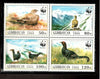 Azerbaijan 1994 WWF Caucasian Black Grouse Birds Wildlife Fauna Sc 454 MNH # 171