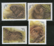 Belarus 1995 WWF Beavar Wildlife Animal Fauna Mammals MNH # 187
