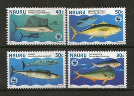 Nauru 1997 WWF Giant Fishes of Nauru Marine Life Animals Sc 443 MNH # 212