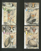 Israel 2000 WWF Blanford's Fox Wildlife Animal Fauna Sc 1401-4 MNH # 271