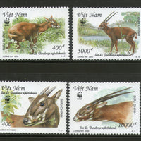 Vietnam 2000 WWF Sao La Wildlife Animal Fauna Sc 2966-69 MNH # 274