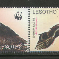 Lesotho 2004 WWF Southern Bald Ibis Birds Wildlife Animals Fauna Sc 1336 MNH # 340