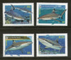 Cocos Keeling Islands 2005 WWF Sharks Fish Marine Life Animal Sc 341-3 MNH # 367