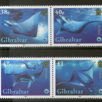 Gibraltar 2006 WWF Giant Devil Ray Fish Marine Life Animal Sc 1037 MNH # 380