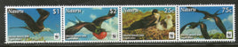 Nauru 2008 WWF Greater Frigate Birds Wildlife Animal Sc 589-92 MNH # 425