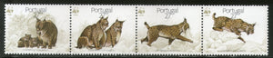 Portugal 1988 WWF Iberian Lynx Wild Life Animal Fauna 4v Sc 1716-19 MNH # 060 - Phil India Stamps