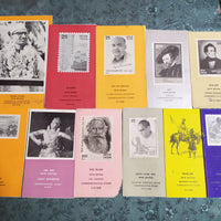 India 1978 11 Diff. Blank Folders Military Rubens Tolstoy Bhagwatgeeta # 11