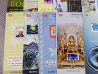India 2007 23 Diff. Blank Folders Buddha Cinema Woman day Military Mahatma Gandhi wildlife Airmail Famous People # 128