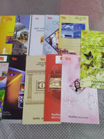 India 2008 19 Diff. Blank Folders Butterfly Cinema Aldabra Flower Game Ship Steel Famous People # 132