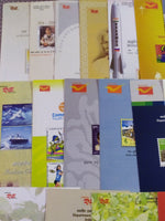 India 2008 22 Diff. Blank Folders Butterfly Cinema Aldabra Flower Game Ship Steel Famous People # 133