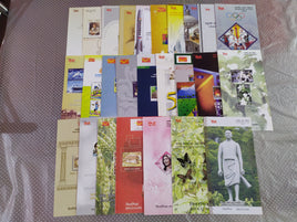 India 2008 26 Diff. Blank Folders Butterfly Saibaba Game Ship Steel Famous People # 134