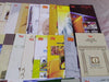 India 2008 41 Diff. Blank Folders Butterfly Saibaba Game Joint Issue Patel Gandhi Ship Steel Festival Famous People # 136