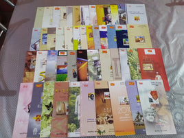 India 2008 48 Diff. Blank Folders Butterfly Saibaba Game Joint Issue Patel Gandhi Ship Steel Festival Famous People # 137
