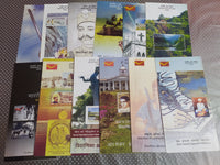 India 2009 12 Diff. Blank Folders Horse Music Church Military Famous People # 139