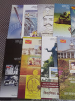 India 2009 12 Diff. Blank Folders Horse Music Church Military Famous People # 139