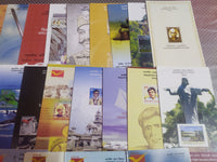India 2009 22 Diff. Blank Folders Cinema Horse Textile Scout Delphine Music Famous People # 141
