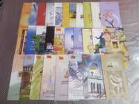 India 2009 29 Diff. Blank Folders Cinema Horse Textile Scout Delphine Music Famous People # 142