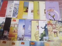 India 2009 29 Diff. Blank Folders Cinema Horse Textile Scout Delphine Music Famous People # 142