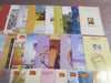 India 2009 34 Diff. Blank Folders Delphine Cinema Horse Textile Greeting Scout Music Famous People # 143