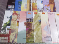 India 2009 34 Diff. Blank Folders Delphine Cinema Horse Textile Greeting Scout Music Famous People # 143