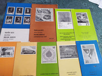 India 1975 14 Diff Blank Folders Michelangelo Dance Children's Day YWCA Famous People # 36