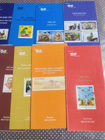 India 1996 13 Diff. Blank Folders Cricket Painting Military Poultry Himalaya Ecology  Famous People # 97