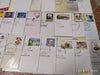 India 2012 Year Pack of 33 FDCs on Olympic Games Lighthouse Joints Issue Wildlife Animals Aviation