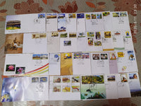 India 2015 Year Pack of 30 FDCs on Mahatma Gandhi Joints Issue Space Wildlife Animals Military