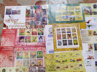 India 2017 Year Pack of 61 FDCs on Mahatma Gandhi Birds Joints Issue Wildlife Hindu Mythology Hand Fan Cuisine Headgears