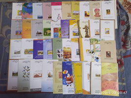 India 2016 Year pack of 40 Blank Folders on Birds Olympic Tiger Joints Issue Wildlife Parrot
