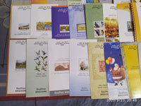 India 2016 Year pack of 40 Blank Folders on Birds Olympic Tiger Joints Issue Wildlife Parrot