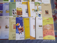 India 2016 Year pack of 40 Blank Folders on Birds Olympic Tiger Joints Issue Wildlife Parrot